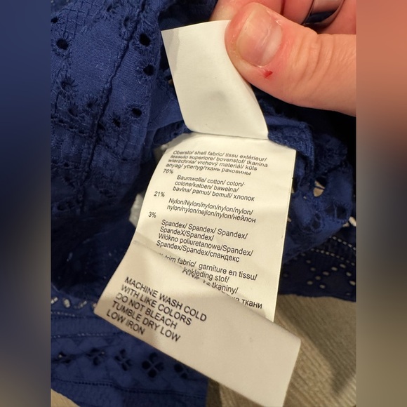 Venus Skirted Lace Dress with Button-Down Top - Picture 3 of 6